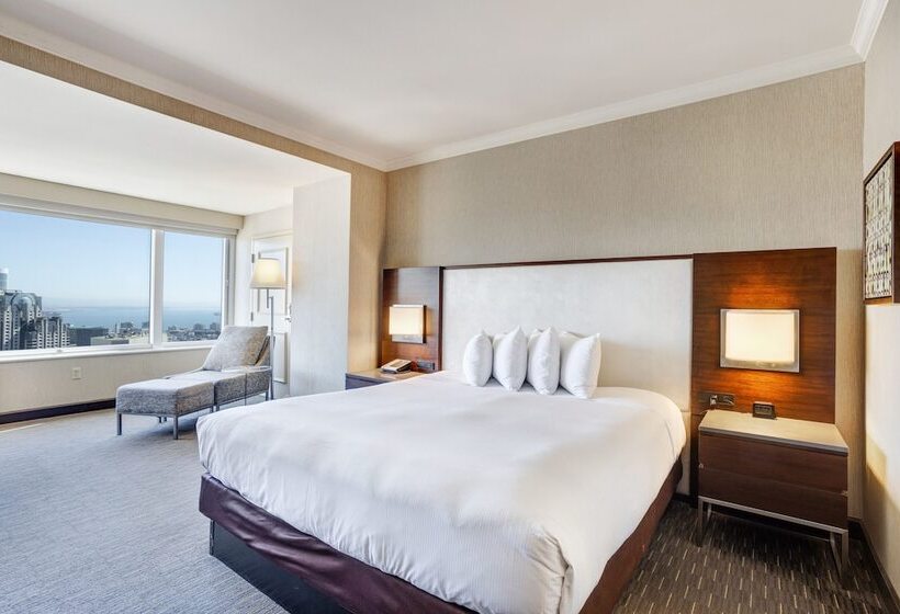 غرفة قياسية سرير مزدوج مطلة على المدينة, Hilton San Francisco Union Square