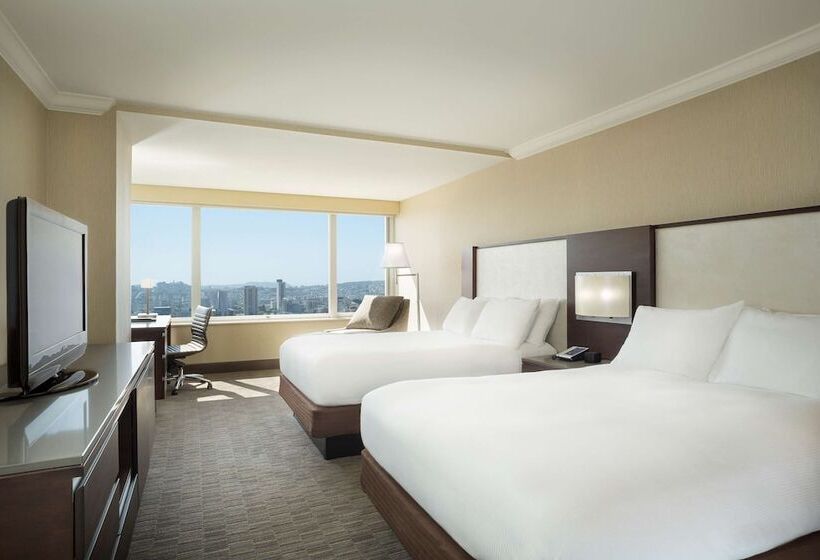 غرفه قياسيه سريرين مزدوجين, Hilton San Francisco Union Square