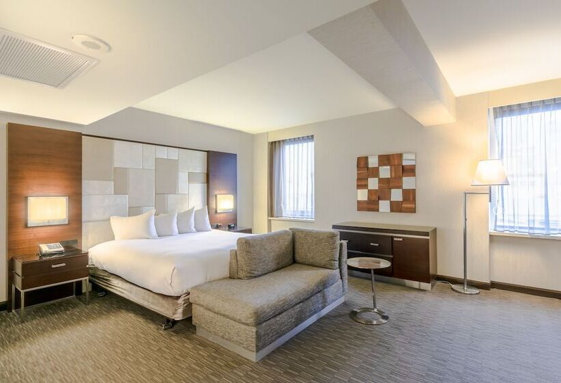 Pokój Typu Standard Łóżko Małżeńskie Przystosowany dla Osób Niepełnosprawnych, Hilton San Francisco Union Square