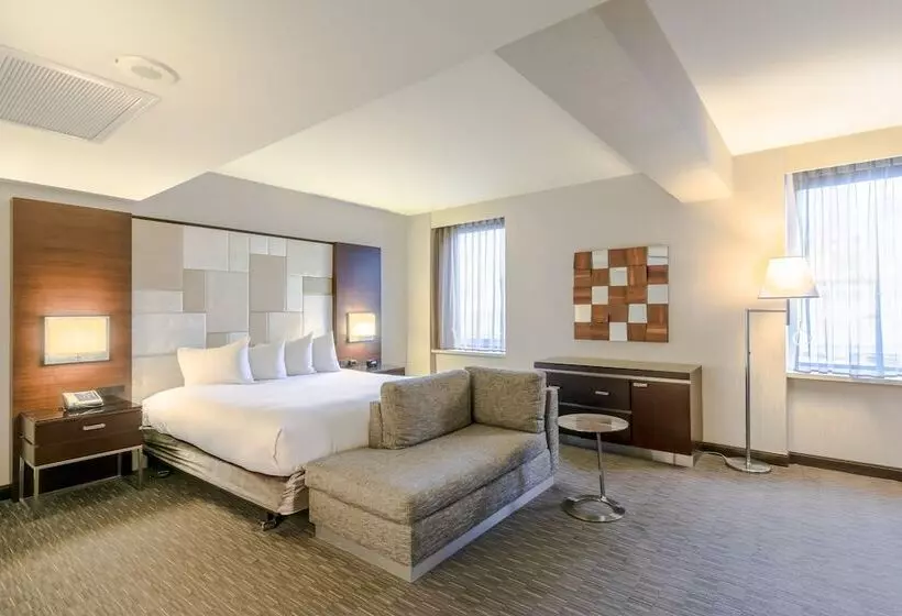 身障者適用ダブルベッド付きスタンダードルーム, Hilton San Francisco Union Square
