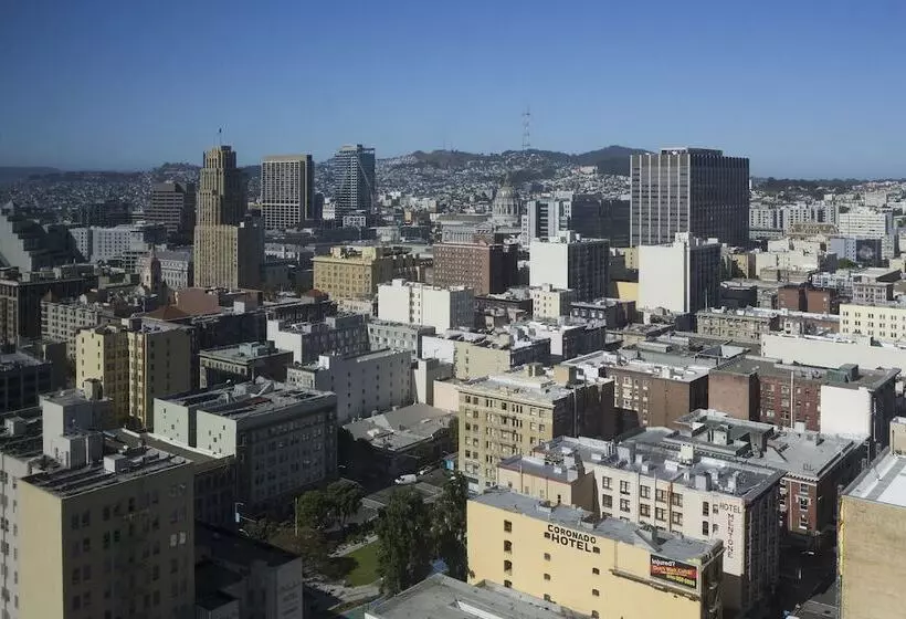 身障者適用ダブルベッド付きスタンダードルーム, Hilton San Francisco Union Square