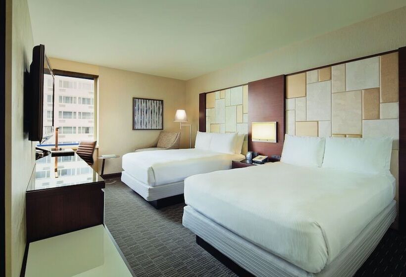 غرفه قياسيه سريرين مزدوجين, Hilton San Francisco Union Square
