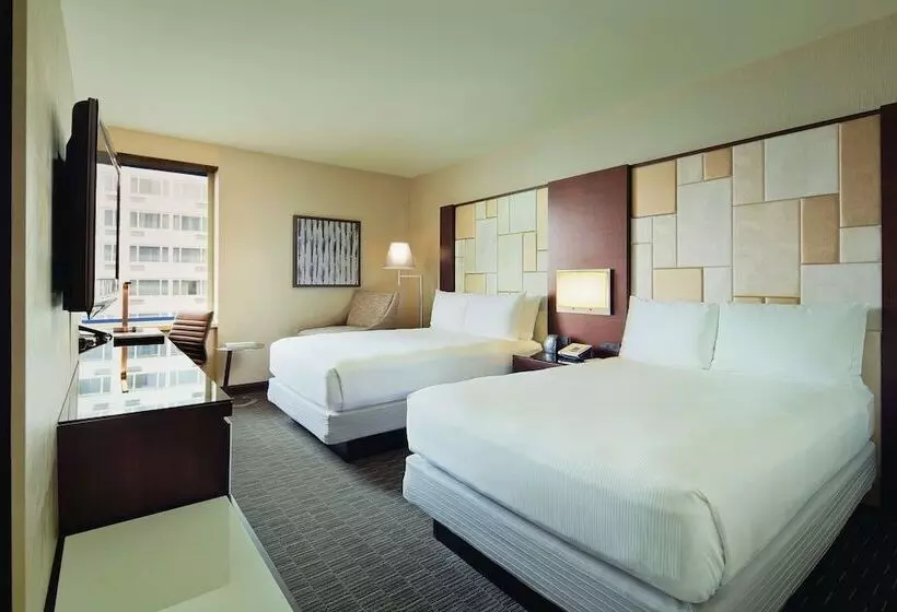 ２ダブルベッドのスタンダードルーム, Hilton San Francisco Union Square