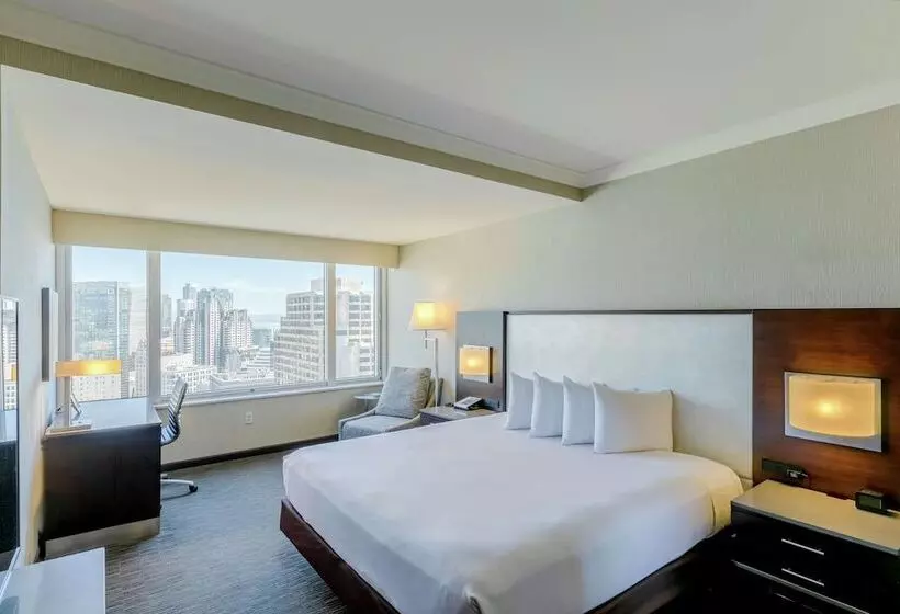 身障者適用ダブルベッド付きスタンダードルーム, Hilton San Francisco Union Square