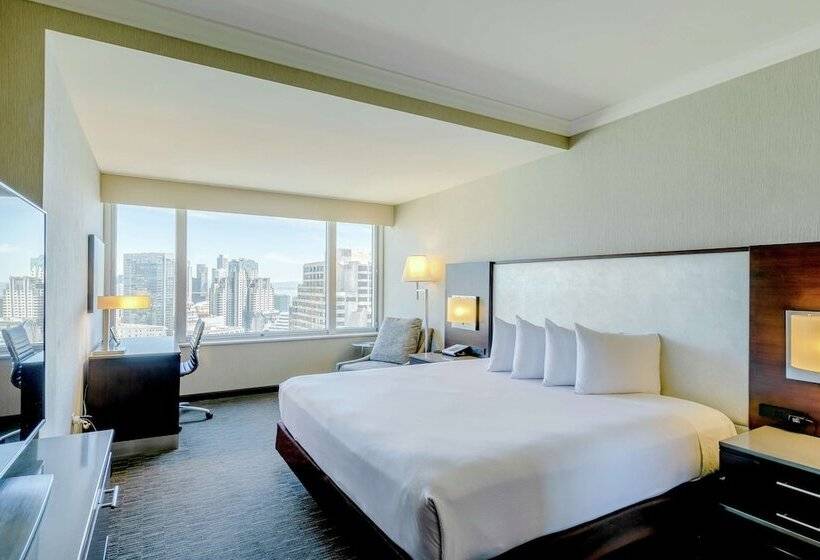 Pokój Typu Standard Łóżko Małżeńskie Przystosowany dla Osób Niepełnosprawnych, Hilton San Francisco Union Square