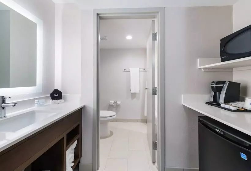身障者適用スイートルーム, Holiday Inn Express Naperville, An Ihg