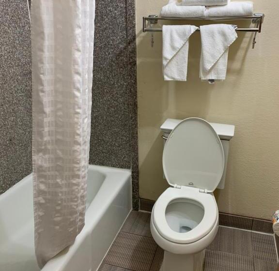 מיטת קינג בסוויטה, Quality Inn & Suites Pensacola Bayview