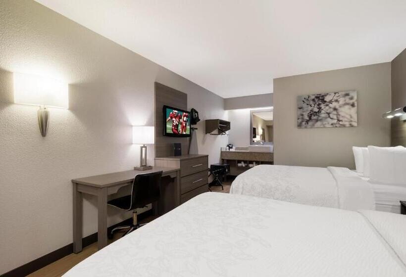 스탠다드 룸 더블 침대 2개, Red Roof Inn Plus+ Chicago   Naperville