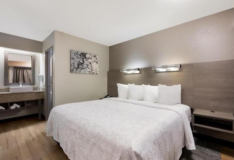 غرفة قياسية سرير كينج, Red Roof Inn Plus+ Chicago   Naperville