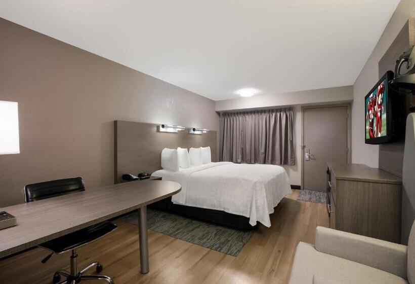 디럭스 룸 킹사이즈 침대, Red Roof Inn Plus+ Chicago   Naperville