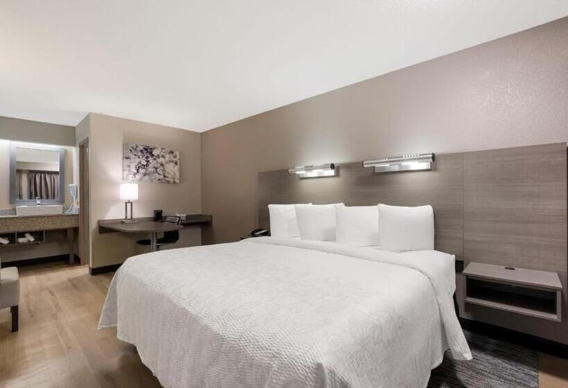 غرفة سوبيريور لذوى الاحتياجات الخاصة, Red Roof Inn Plus+ Chicago   Naperville