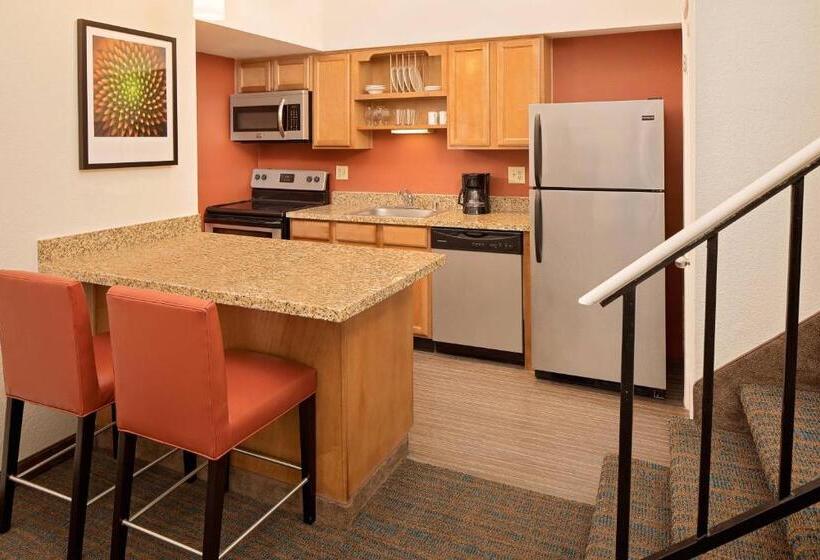 带2个卧室的套房, Residence Inn San Jose Campbell