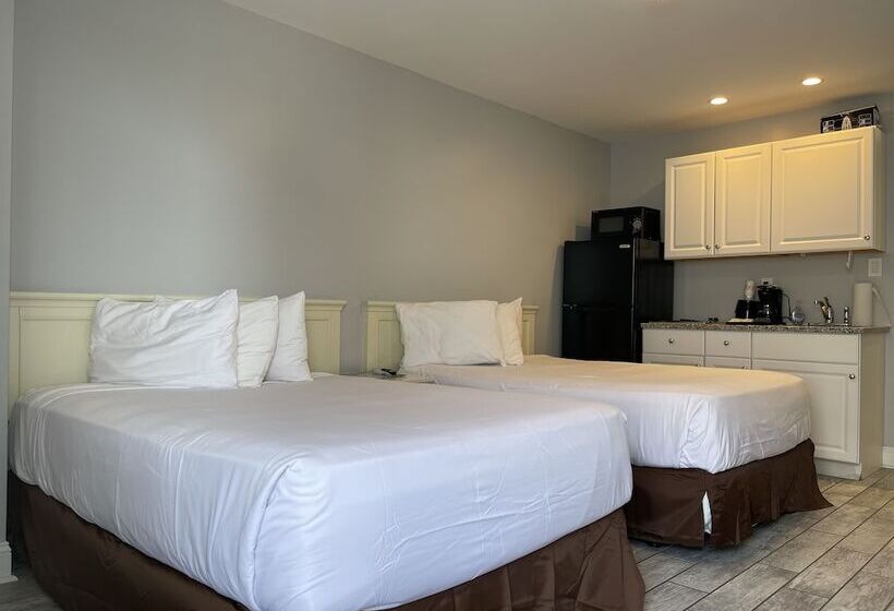 اتاق استاندارد با 2 تخت دوبل, Rio Motel And Suites