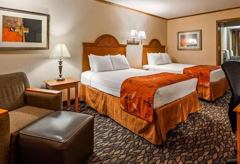 اتاق استاندارد با 2 تخت دوبل, Surestay By Best Western Kansas City Country Inn North