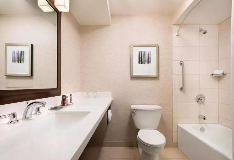 クイーンサイズベッドのスタンダードルーム, Chicago Marriott Naperville