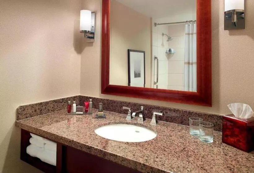 キングサイズベッドのスタンダードルーム, New Orleans Marriott Metairie At Lakeway