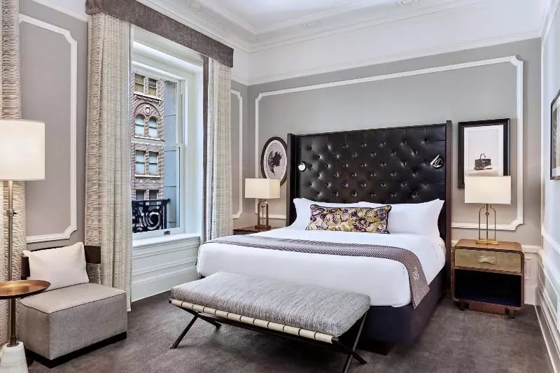 キングサイズベッドのデラックスルーム, Palace Hotel, A Luxury Collection Hotel, San Francisco