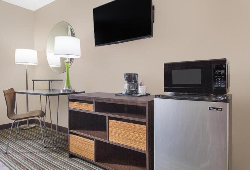 キングサイズベッドのスタンダードルーム, Super 8 By Wyndham Columbus Airport