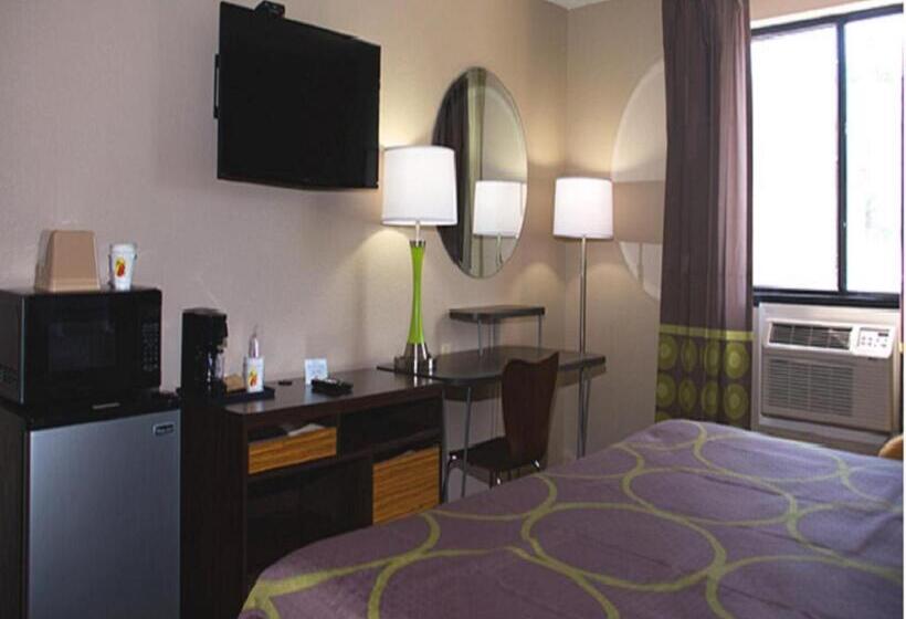 キングサイズベッドのスタンダードルーム, Super 8 By Wyndham Columbus Airport