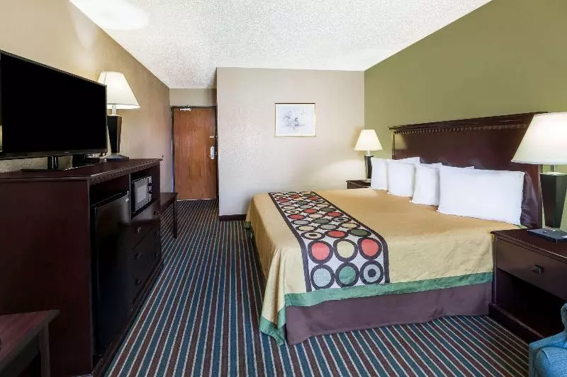 اتاق استاندارد با تخت بزرگ, Super 8 By Wyndham Harrison Ar