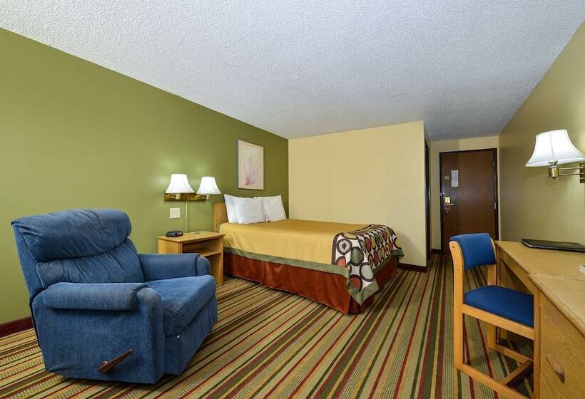 חדר סטנדרט מותאם לאדם עם מוגבלויות, Super 8 By Wyndham Minot Airport