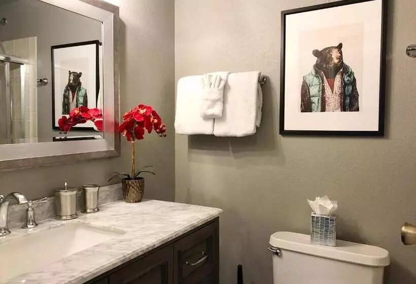 景色の見える一ベッドルームアパートメント, Breck Creekside At Wildwood Suites