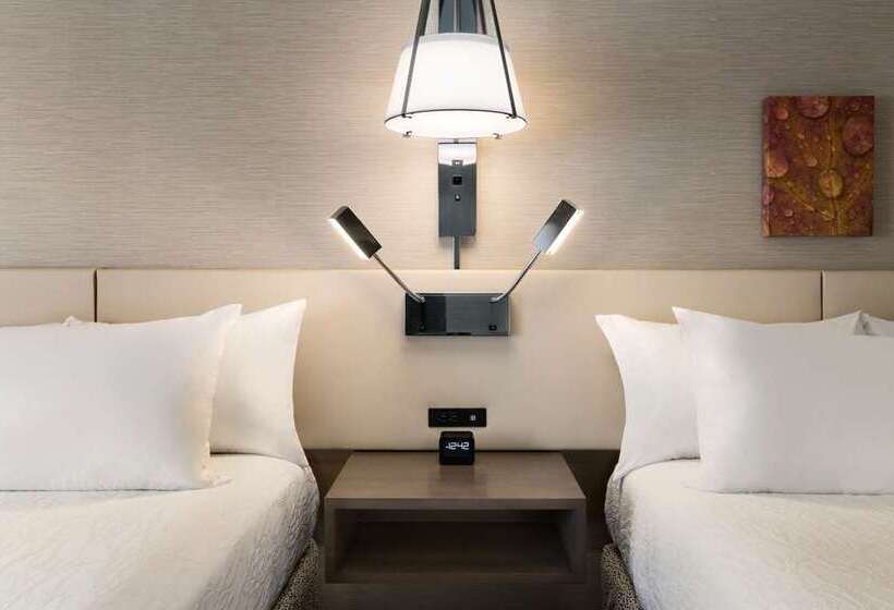 带2个双人床的标准工作室, Hilton Hasbrouck Heights/meadowlands