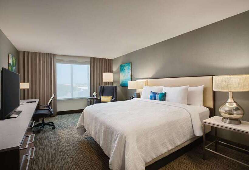 带大床的标准间, Hilton Hasbrouck Heights/meadowlands