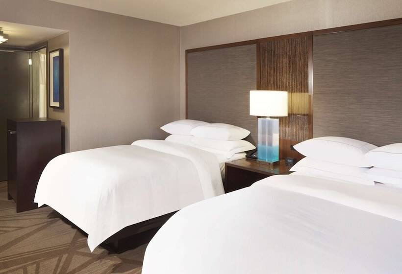 带2个双人床的标准工作室, Hilton Parsippany