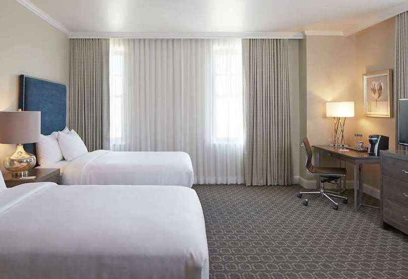 带2个双人床的标准工作室, Hilton Parsippany