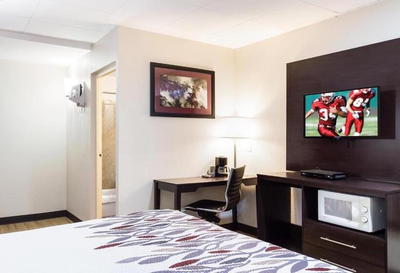 스탠다드 룸 킹사이즈 침대, Red Roof Inn York Downtown