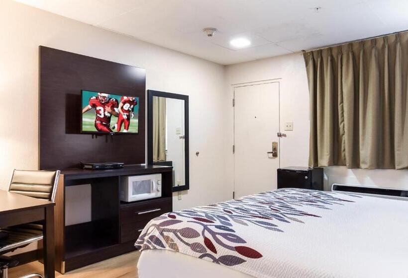 스탠다드 룸 킹사이즈 침대, Red Roof Inn York Downtown