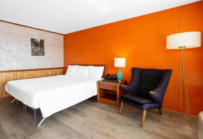 キングサイズベッドのスタンダードルーム, Starved Rock Motor Inn Travelodge By Wyndham