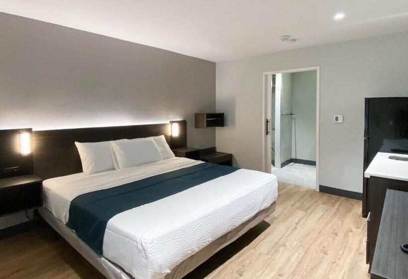 غرفة قياسية سرير كينج, Studio 6 Suites Stockton, Ca Waterfront