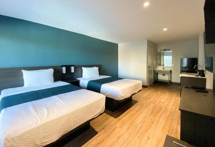 غرفة قياسية رباعية, Studio 6 Suites Stockton, Ca Waterfront