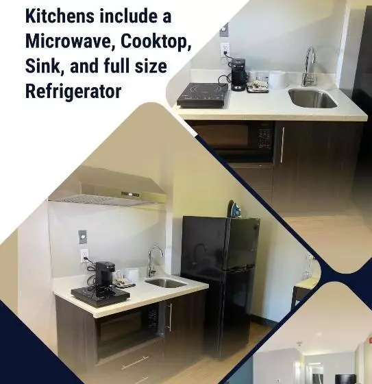 デラックスの４人部屋, Studio 6 Suites Stockton, Ca Waterfront