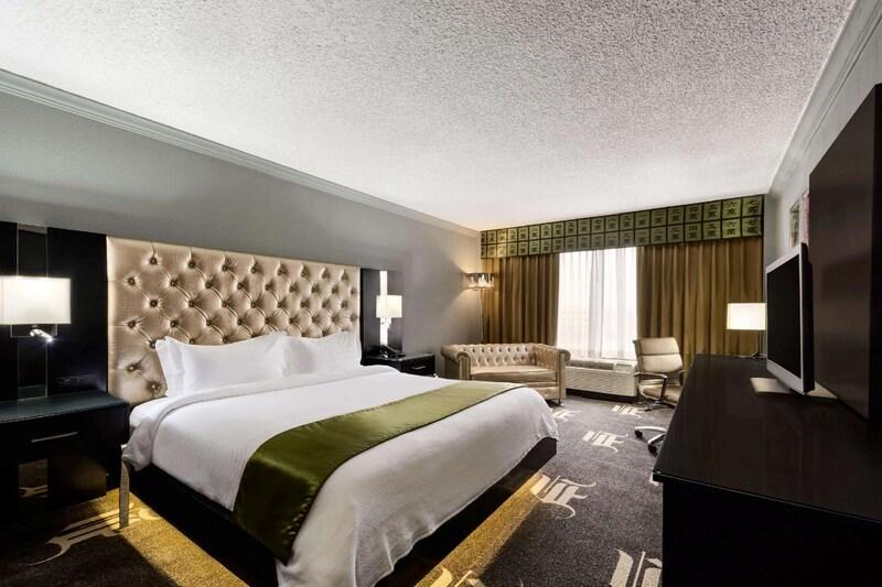 带大床的套房, Wyndham Garden Dallas North