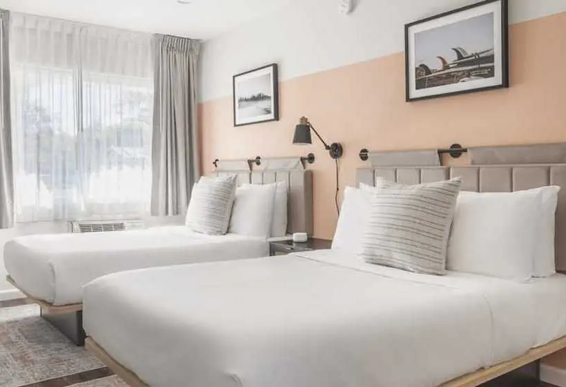 اتاق استاندارد با 2 تخت دوبل, Leland Hotel Palo Alto