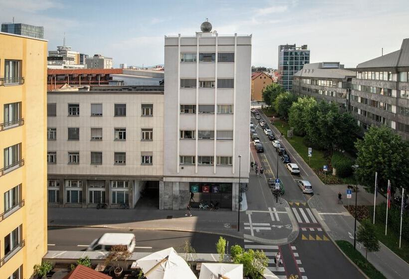 اتاق استاندارد یک نفره, City Hotel Ljubljana