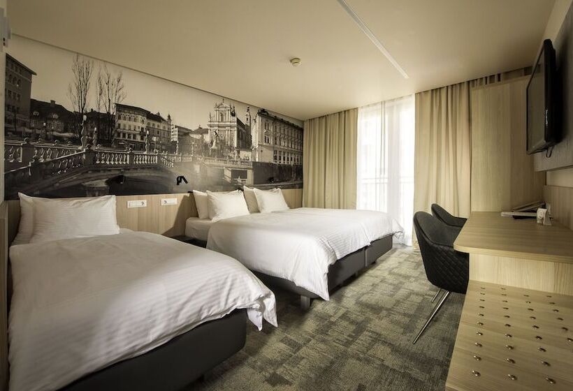 اتاق استاندارد سه نفره, City Hotel Ljubljana