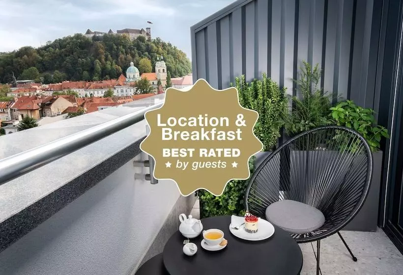 シティビューのデラックスルーム, City Hotel Ljubljana
