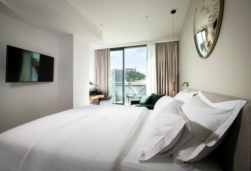 اتاق لوکس با چشم‌انداز شهر, City Hotel Ljubljana