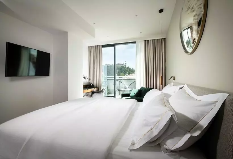 シティビューのデラックスルーム, City Hotel Ljubljana