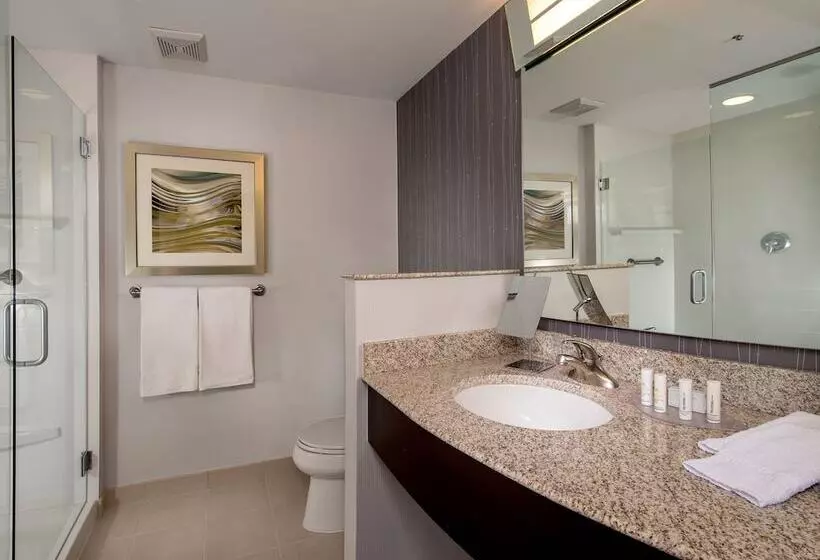 ２ダブルベッドのスタンダードルーム, Courtyard By Marriott Lansing