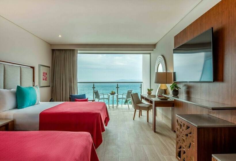디럭스 룸 바다 전망, Grand Park Royal Puerto Vallarta  All Inclusive