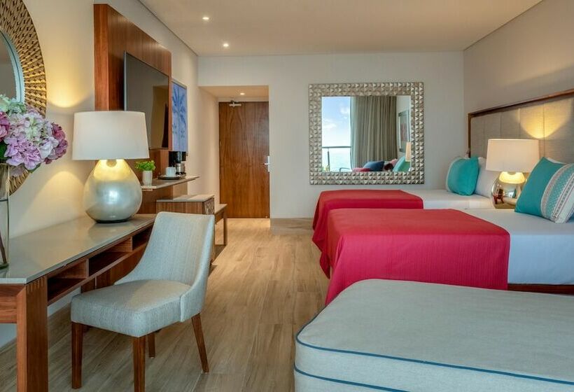 디럭스 룸 바다 전망, Grand Park Royal Puerto Vallarta  All Inclusive
