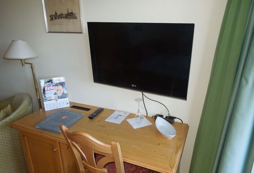 景色の見えるスタンダードシングルルーム, Bergresort Seefeld