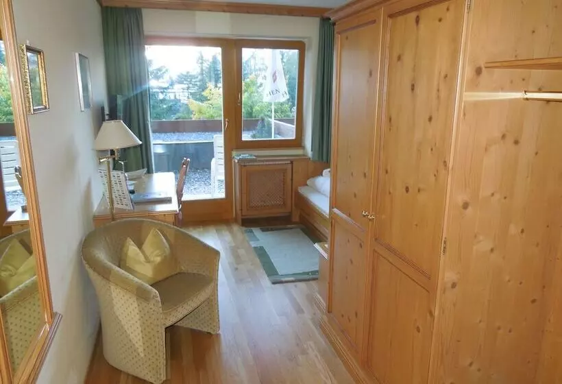 Pokój Jednoosobowy Standard z Widokiem, Bergresort Seefeld