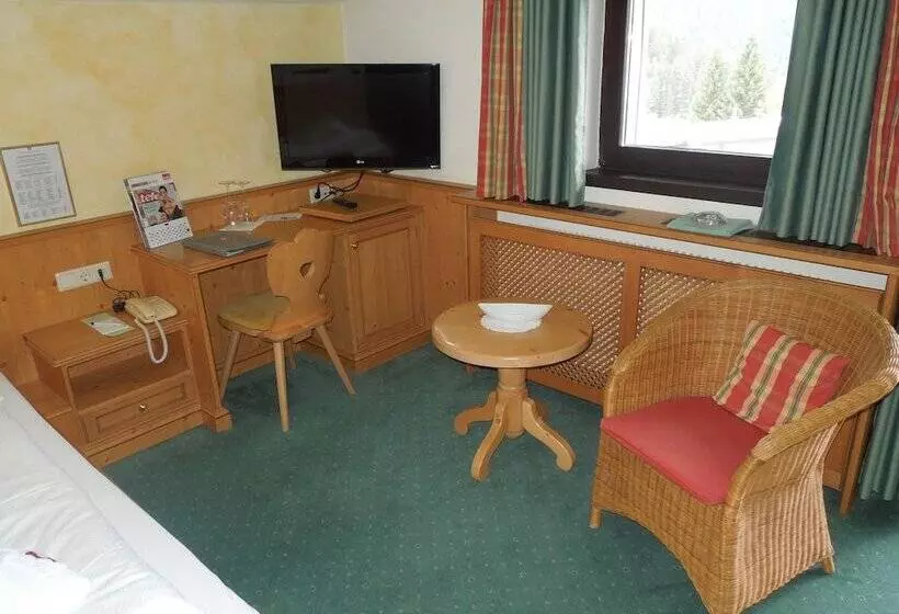 Pokój Jednoosobowy Standard z Widokiem, Bergresort Seefeld