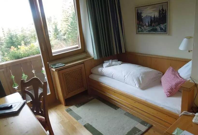 Pokój Jednoosobowy Standard z Widokiem, Bergresort Seefeld